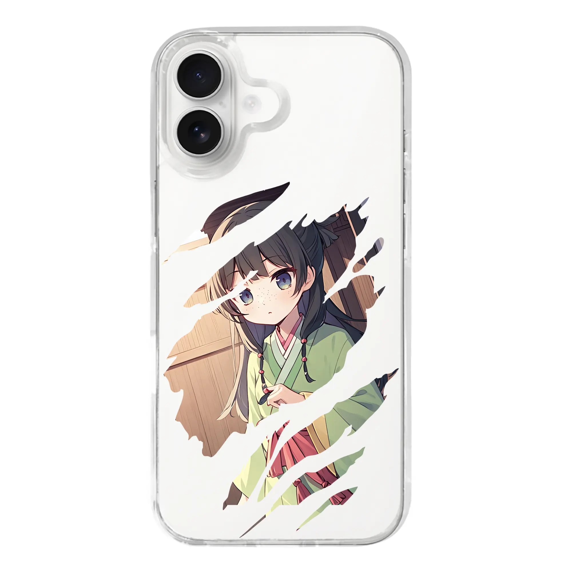 薬屋のひとりごと グッズ,猫猫 - iPhone 17シリーズ 透明スマホケース – 薄型・耐衝撃・精密フィット保護カバー